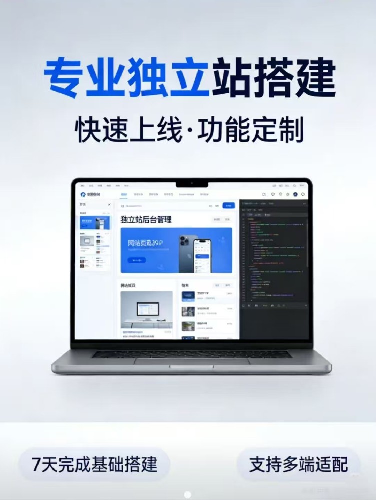 7 天速建专业独立站，解锁企业数字增长新引擎
